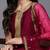 Women Solid Kurta with Trousers & Dupatta