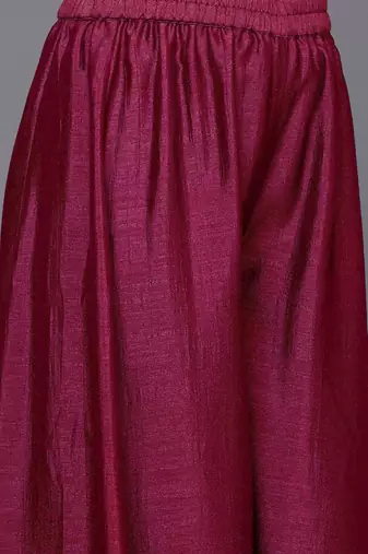 Women Solid Kurta with Trousers & Dupatta
