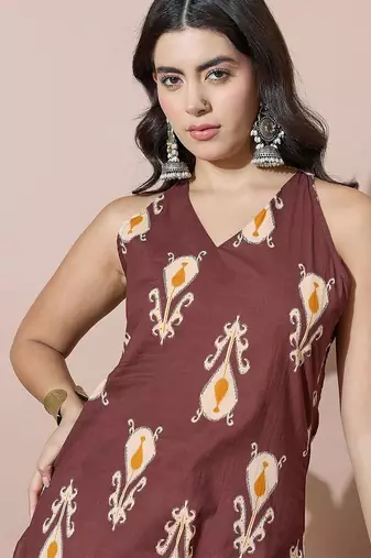 Women Floral Printed Regular Kurta with Palazzos