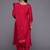 Embroidered Regular Thread Work Kurta with Trousers & With Dupatta