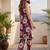 Women Floral Printed Regular Pure Cotton Kurta with Trousers
