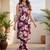 Women Floral Printed Regular Pure Cotton Kurta with Trousers