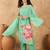 Women Spaghetti Strap Floral Kurta with Trousers and Dupatta