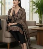 Women Ethnic Motifs Printed Regular Kurta with Trousers & With Dupatta