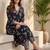 Women Floral Printed Regular Kurta with Trousers
