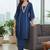 Women Ethnic Motifs Embroidered Regular Thread Work Kurta with Trousers