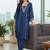 Women Ethnic Motifs Embroidered Regular Thread Work Kurta with Trousers