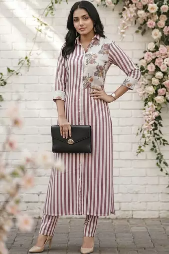 Women Printed Regular Kurta with Pyjamas