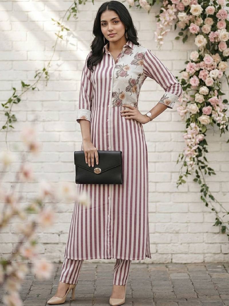 Women Printed Regular Kurta with Pyjamas
