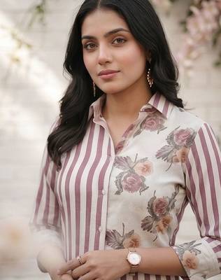 Women Printed Regular Kurta with Pyjamas 5
