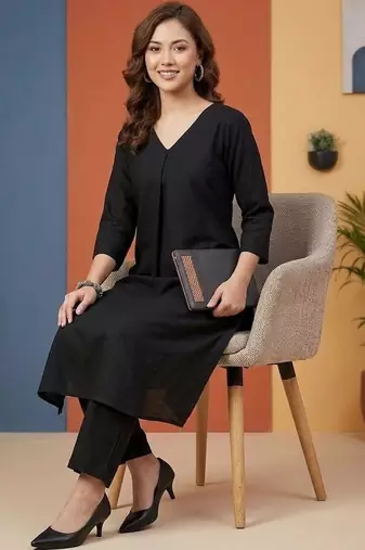 Women Regular Kurta with Trousers