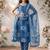 Women Ethnic Motifs Printed Regular Kurta with Trousers & With Dupatta