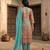 Women Ethnic Motifs Printed Regular Gotta Patti Chanderi Silk Kurta with Trousers & With Dupatta