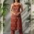 Women Ethnic Motifs Printed Regular Kurta with Trousers & With Dupatta