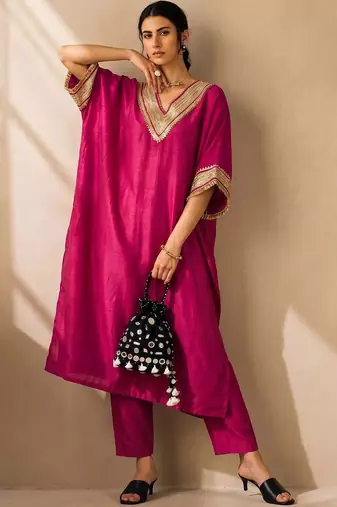 Yoke Design Kurta with Trousers