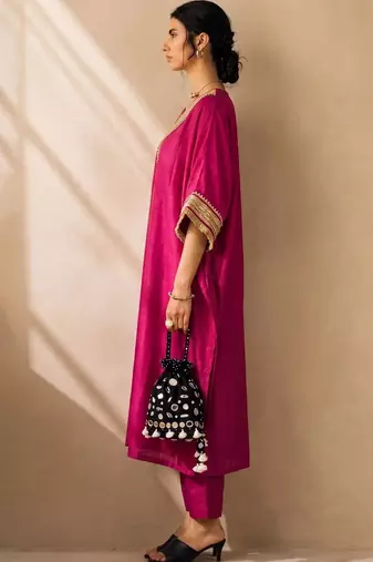 Yoke Design Kurta with Trousers