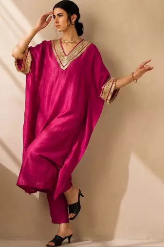 Yoke Design Kurta with Trousers