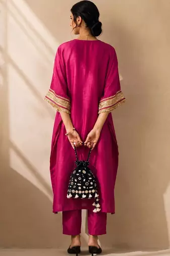 Yoke Design Kurta with Trousers