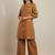Cotton Flex Thread Work Kurta With Palazzos