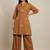 Cotton Flex Thread Work Kurta With Palazzos