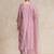 Women Floral Embroidered Regular Chanderi Silk Kurta with Trousers & With Dupatta