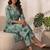 Women Floral Printed Regular Kurta with Trousers