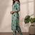 Women Floral Printed Regular Kurta with Trousers