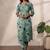 Women Floral Printed Regular Kurta with Trousers