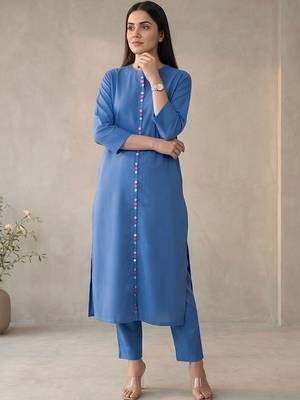 Women Regular Kurta with Trousers 1
