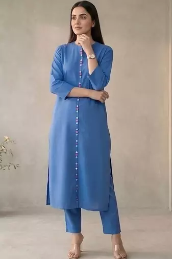 Women Regular Kurta with Trousers