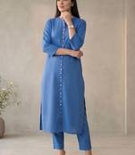 Women Regular Kurta with Trousers