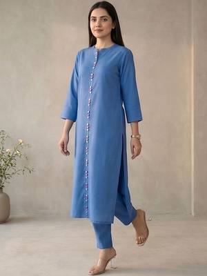 Women Regular Kurta with Trousers 5