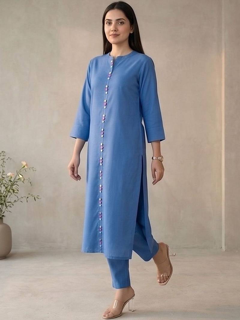 Women Regular Kurta with Trousers