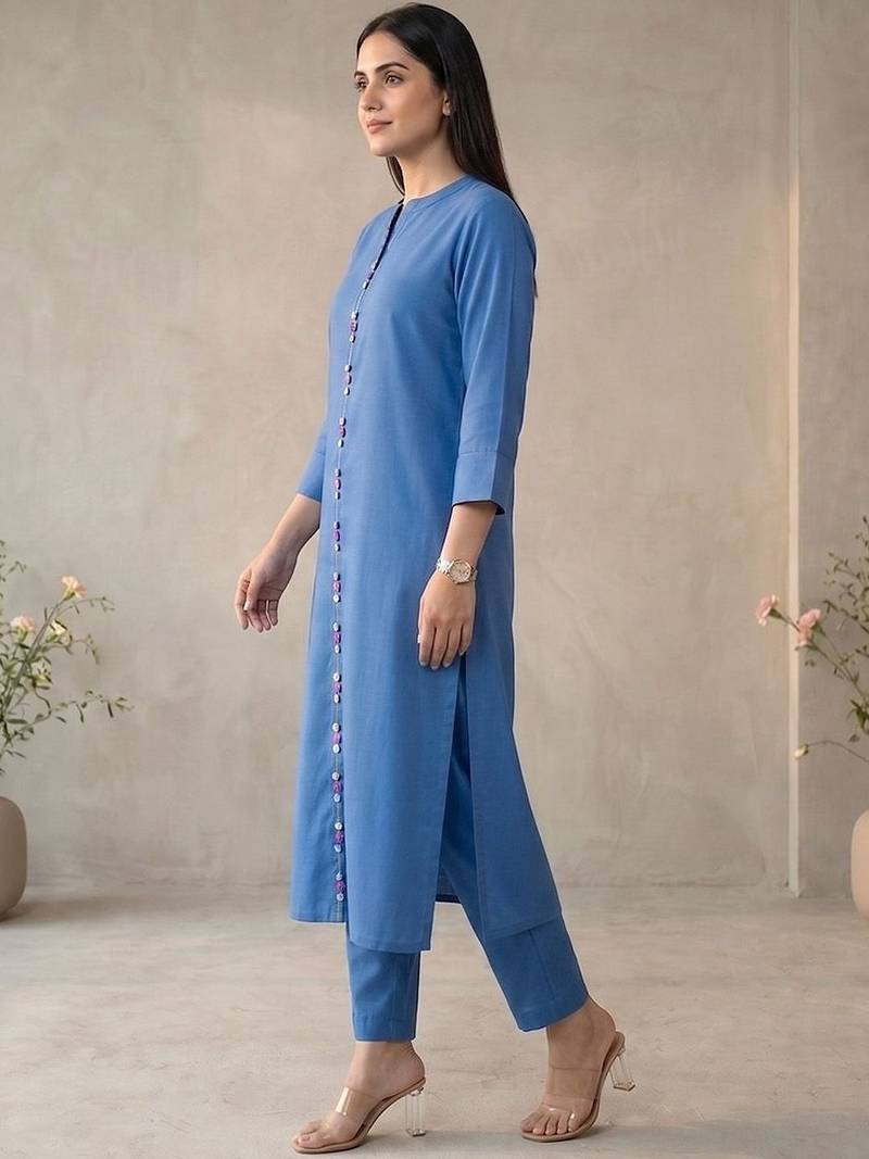 Women Regular Kurta with Trousers