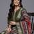 Thread & Zari Embroidered Kurta with Trouser & Ethnic Printed Dupatta