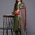 Thread & Zari Embroidered Kurta with Trouser & Ethnic Printed Dupatta