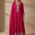 Women Ethnic Motifs Embroidered Panelled Thread Work Kurta with Churidar & With Dupatta