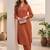 Women Regular Silk Crepe Kurta with Trousers