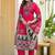 Women Ethnic Motifs Printed Regular Mirror Work Kurta with Trousers & With Dupatta