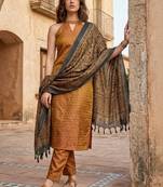 Women Regular Kurta with Trousers & With Dupatta