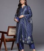Women Floral Printed Kurta with Trousers & Dupatta
