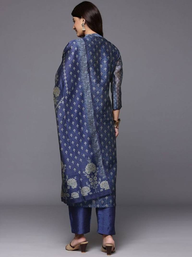 Women Floral Printed Kurta with Trousers & Dupatta