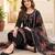 Women Floral Embroidered Regular Thread Work Kurta with Patiala & With Dupatta