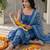 Women Ethnic Motifs Printed Regular Kurta with Trousers & With Dupatta
