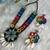 kanchi mirror work necklace set