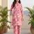 Women Printed Regular Kurta with Trousers