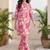Women Printed Regular Kurta with Trousers