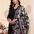 V-Neck Solid Straight Kurta with Trouser & Printed Dupatta