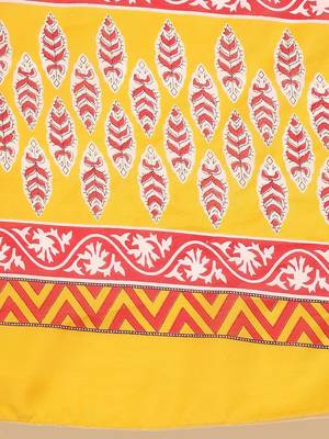 Floral Printed Notch Neck Straight Kurta With Salwar And Dupatta 4