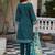 Women Floral Printed Regular Beads and Stones Kurta with Trousers & With Dupatta